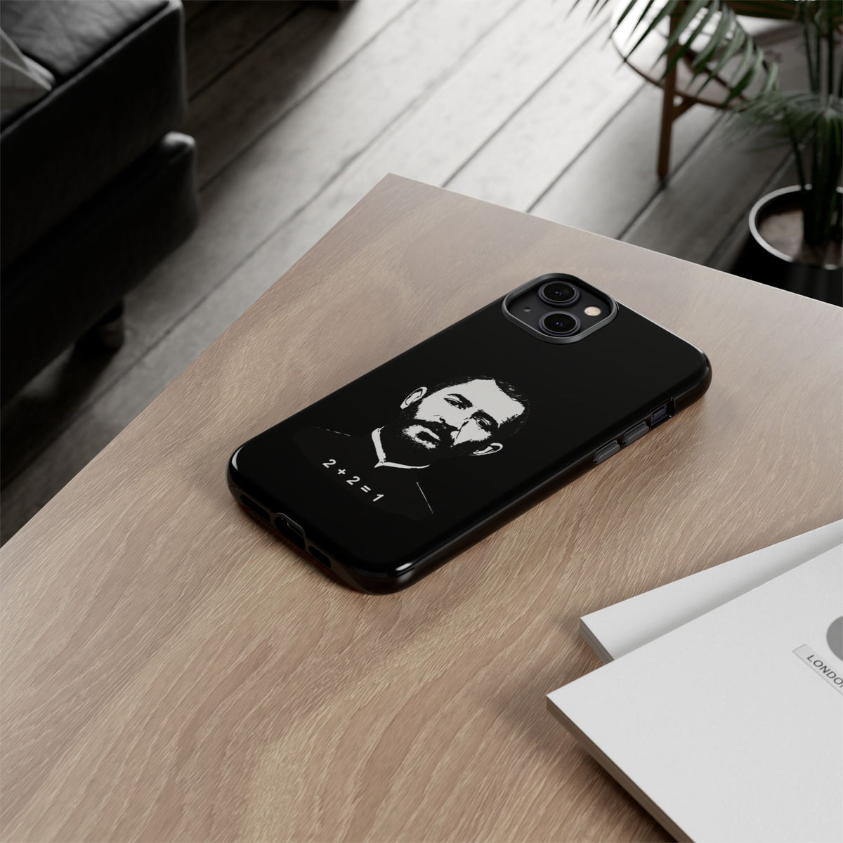 2 + 2 = 1 phone case