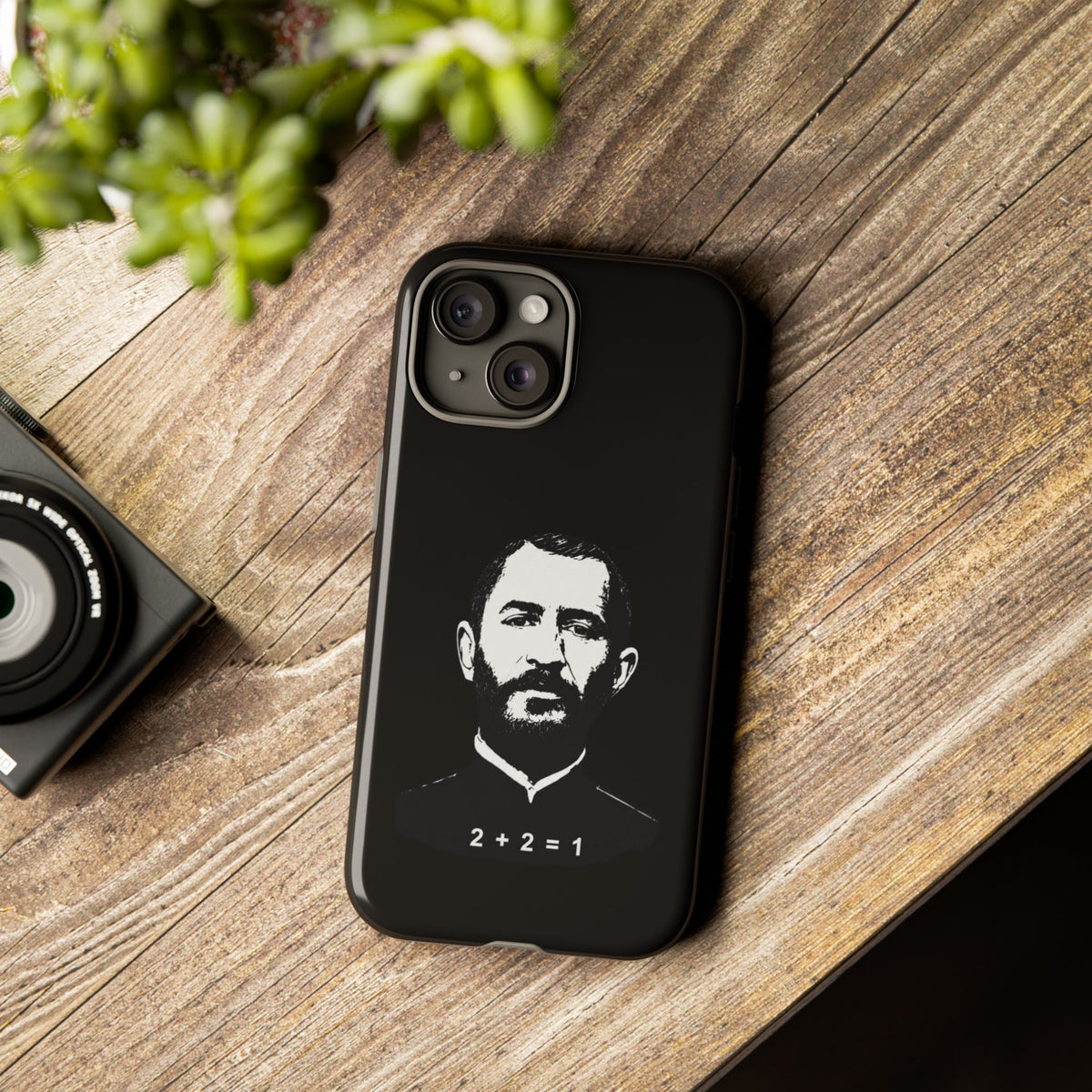 2 + 2 = 1 phone case